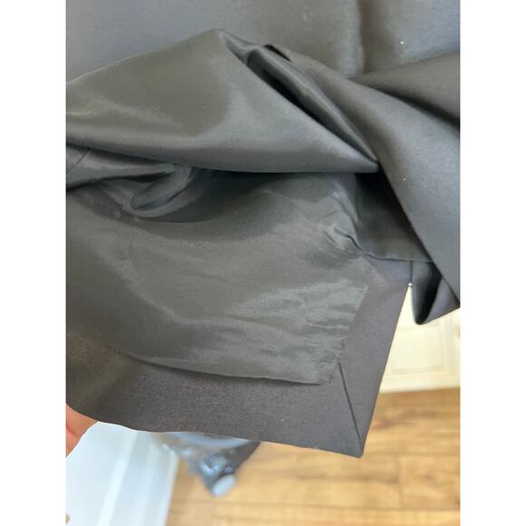 Barney’s New York size 6 black wool & silk dress - Picture 5 of 5